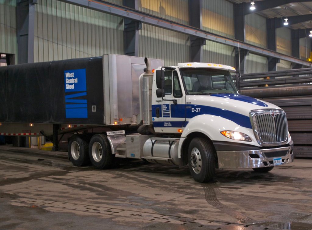 West Central Steel Semi-Truck